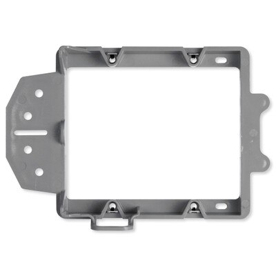 On-Q/Legrand Low-Voltage Face Mount Bracket for New Construction, 2-Gang